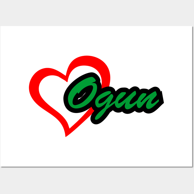 Heart Ogun Wall Art by Korvus78